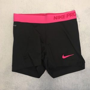 Pink Nike Pro 3” Spandex [Size S]